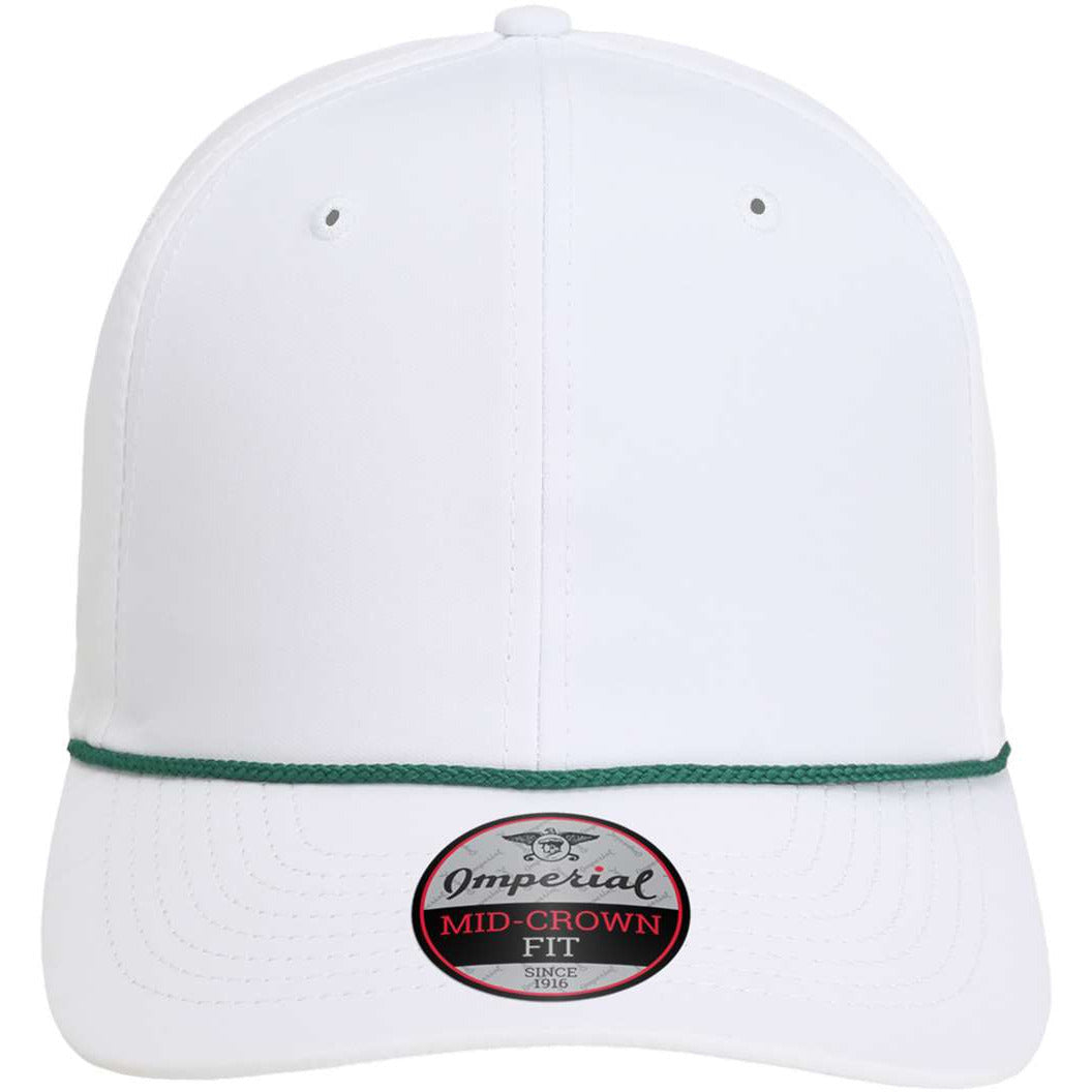 White/ Dark Green