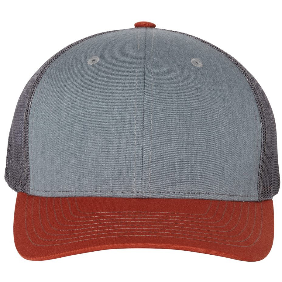 Heather Grey/ Charcoal/ Dark Orange