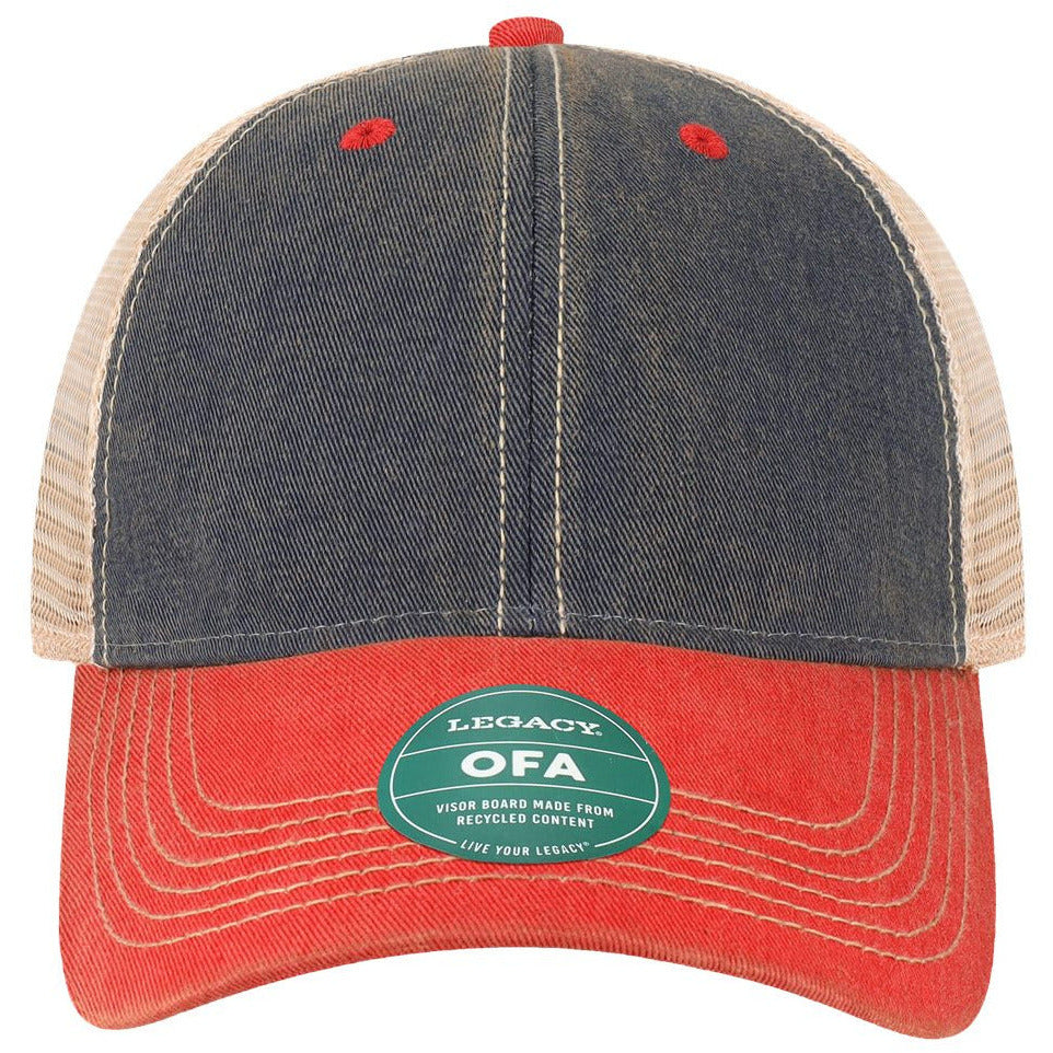 Navy/ Scarlet Red/ Khaki