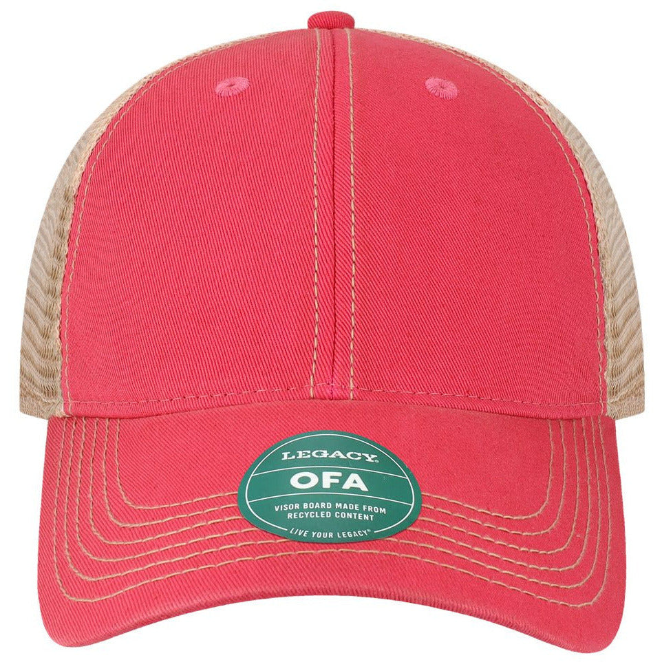 Dark Pink/ Khaki