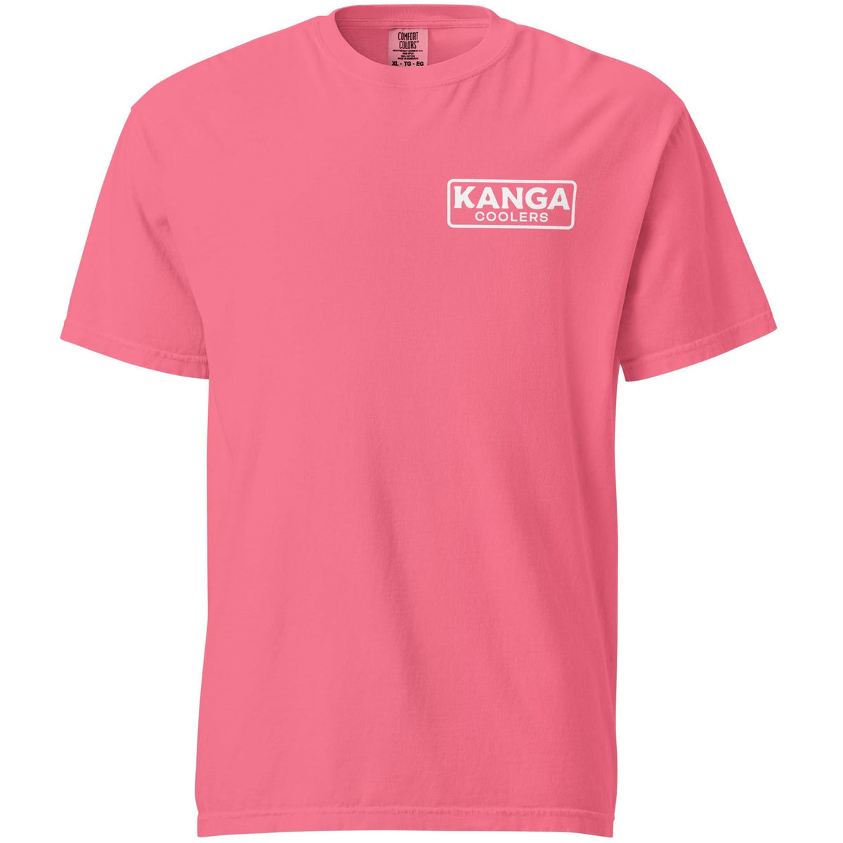 Kanga Tagline Box Unisex garment-dyed heavyweight t-shirt