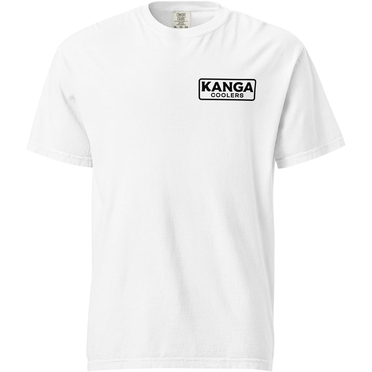Kanga Tagline Box Unisex garment-dyed heavyweight t-shirt