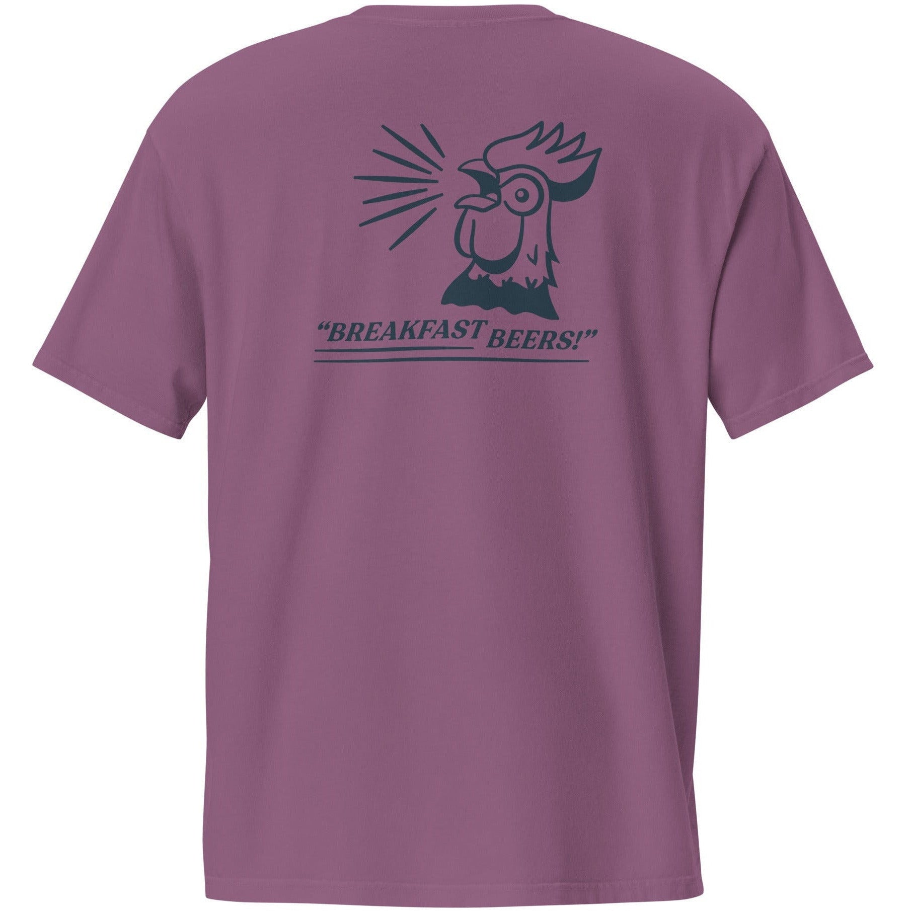 Kanga Wordmark Unisex garment-dyed pocket t-shirt