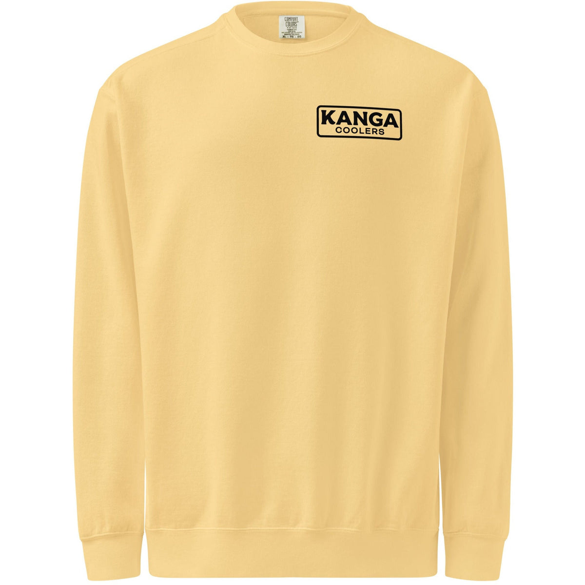 Kanga Tagline Box Unisex garment-dyed sweatshirt