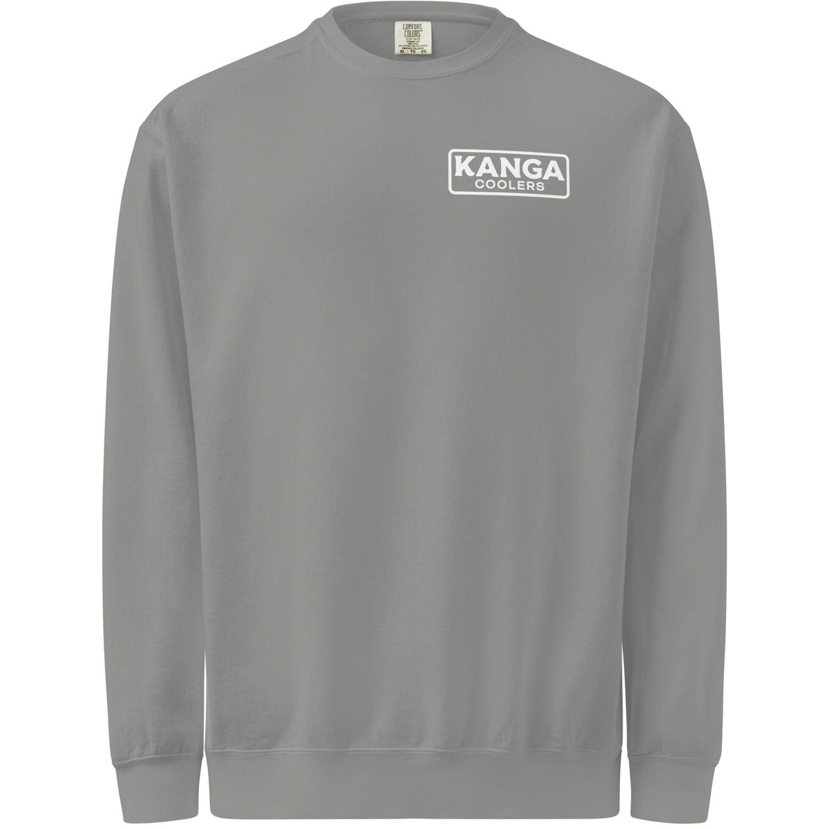 Kanga Tagline Box Unisex garment-dyed sweatshirt