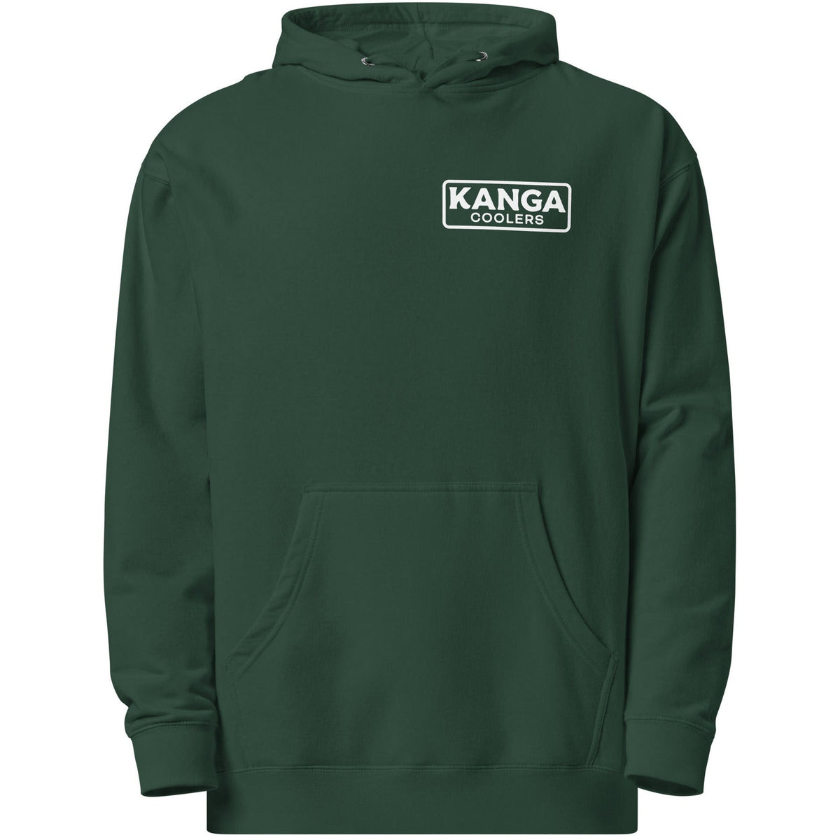 Kanga Tagline Box Unisex midweight hoodie