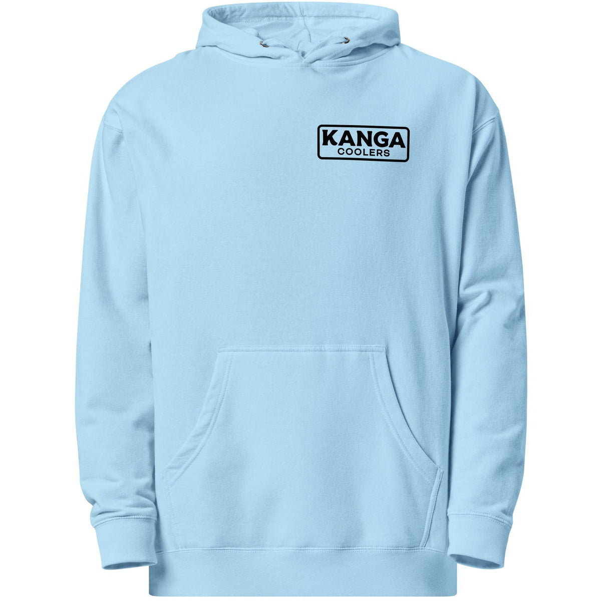 Kanga Tagline Box Unisex midweight hoodie