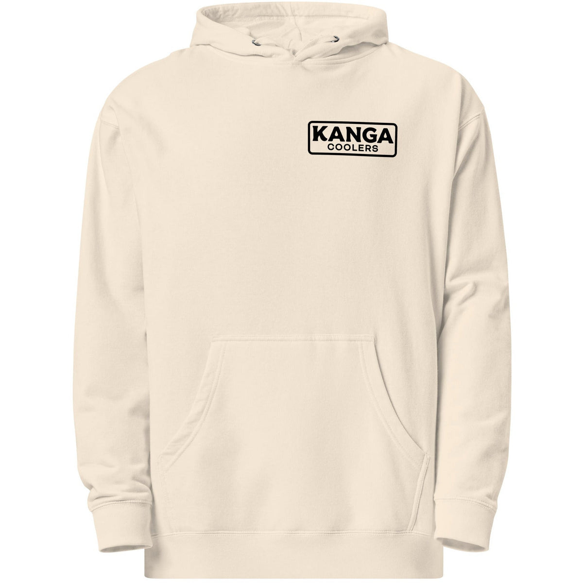 Kanga Tagline Box Unisex midweight hoodie