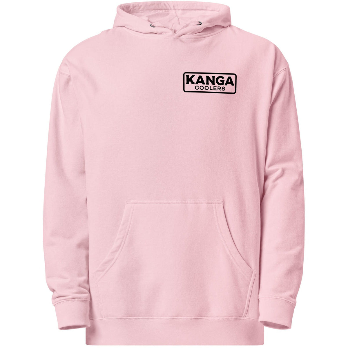 Kanga Tagline Box Unisex midweight hoodie