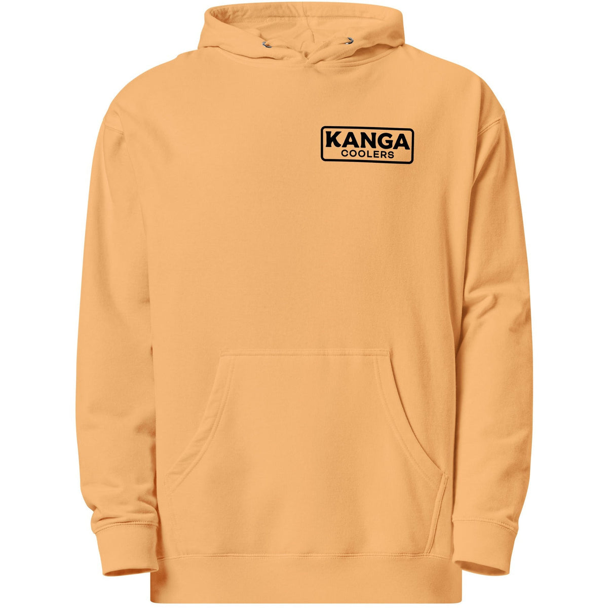 Kanga Tagline Box Unisex midweight hoodie