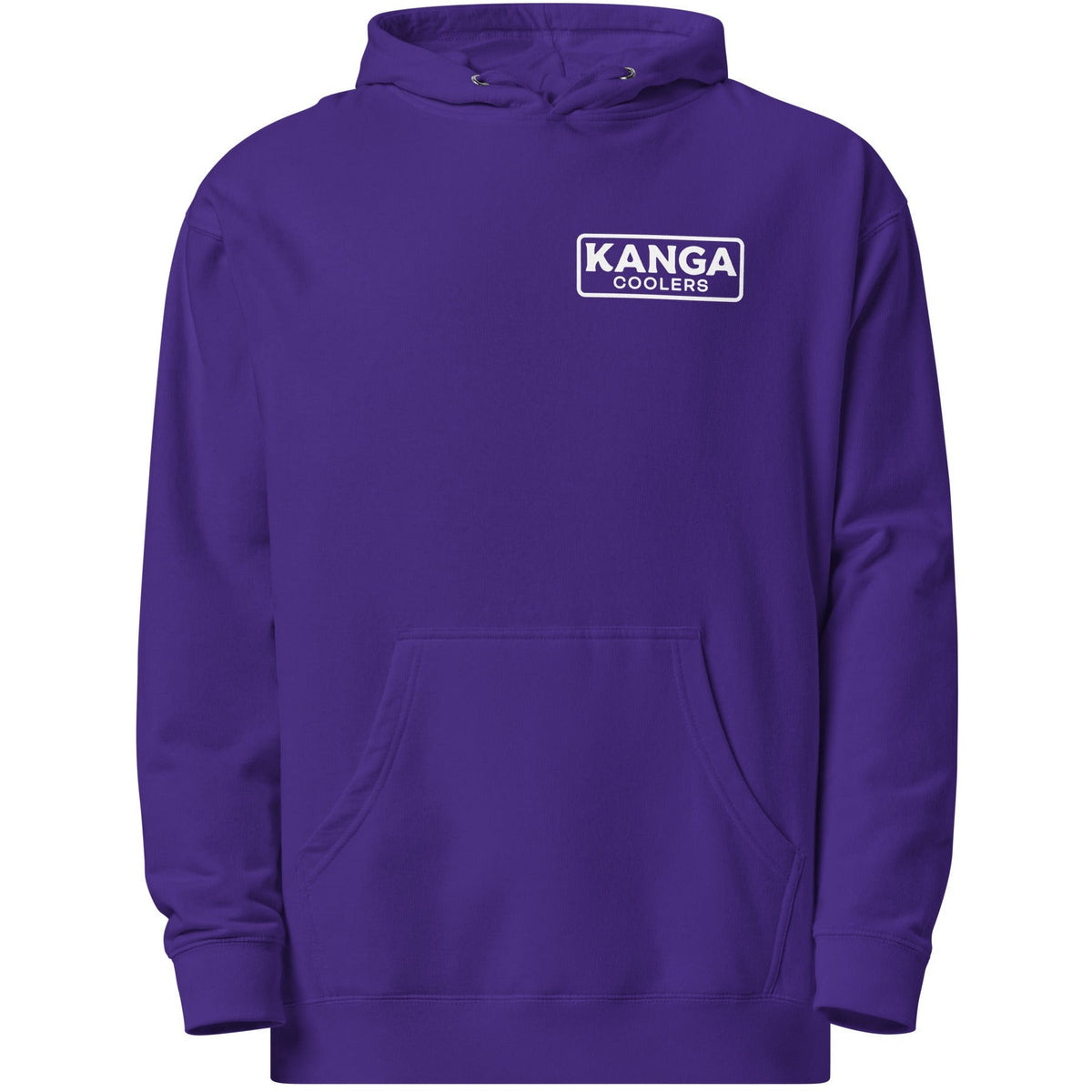 Kanga Tagline Box Unisex midweight hoodie