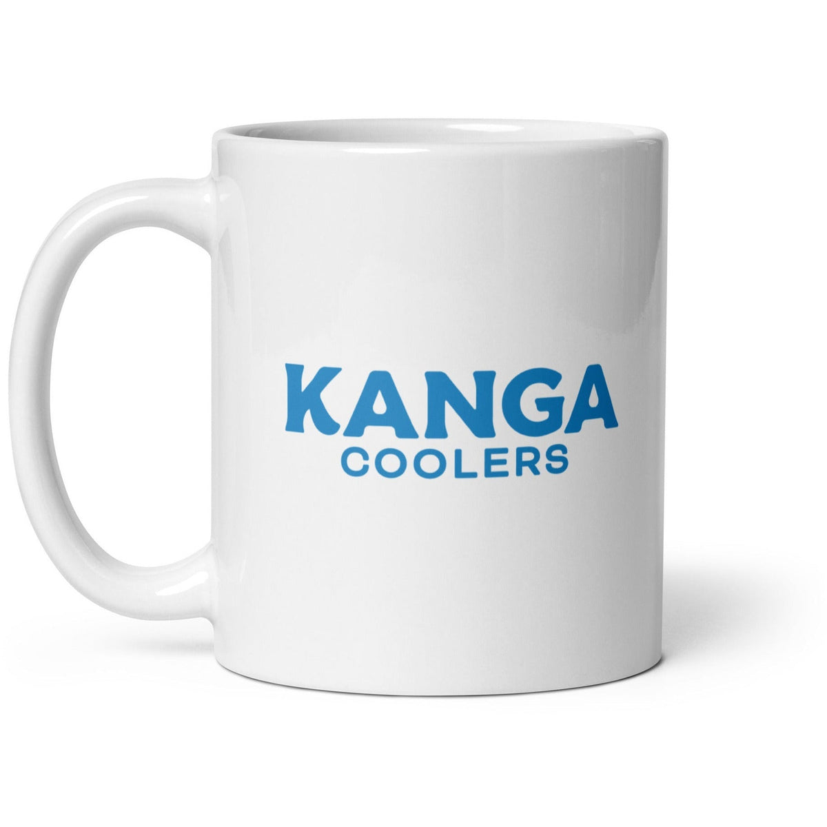 Kanga Coolers White glossy mug