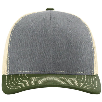 Heather Grey/ Birch/ Army Olive