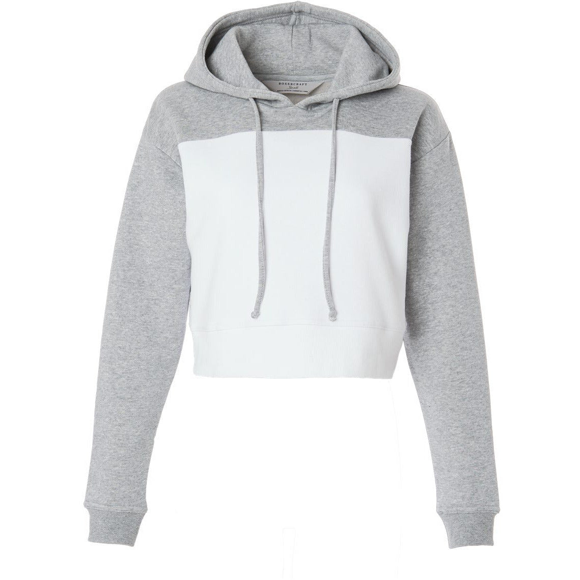 White/ Oxford Heather