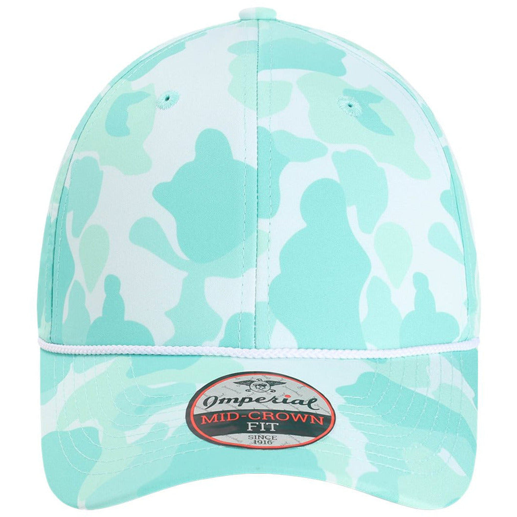 Frog Skin Camo Aqua