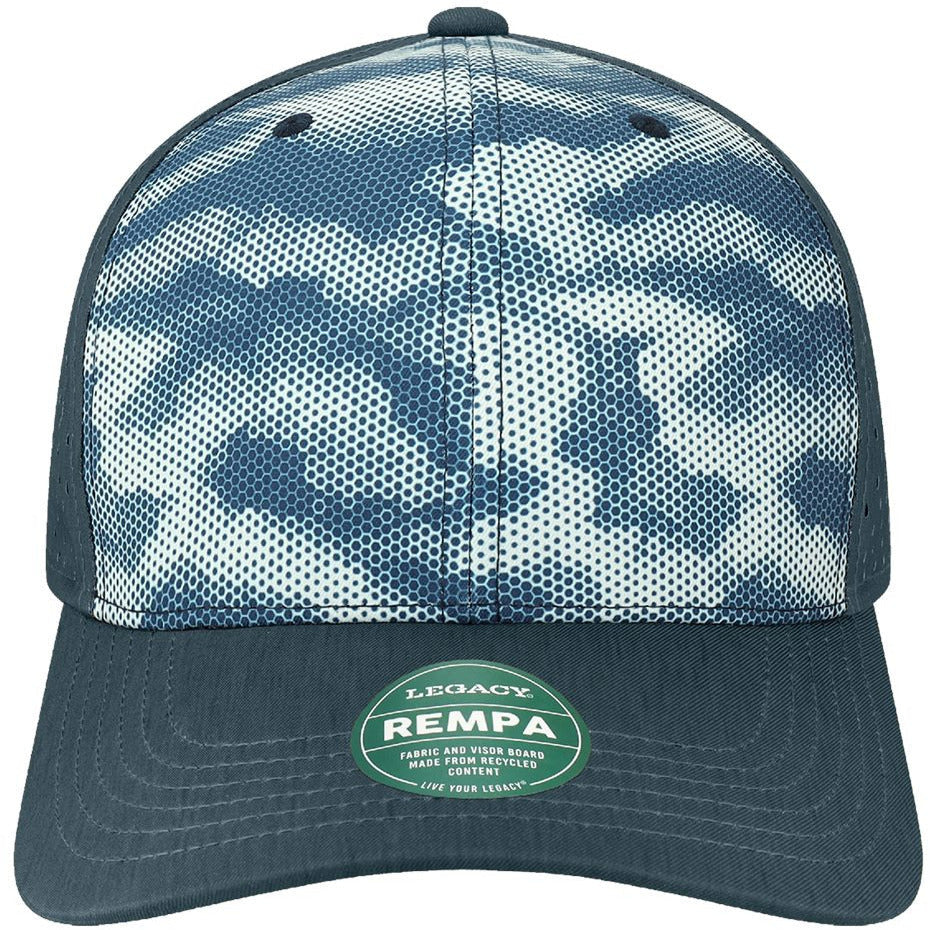 Navy Camo Dots