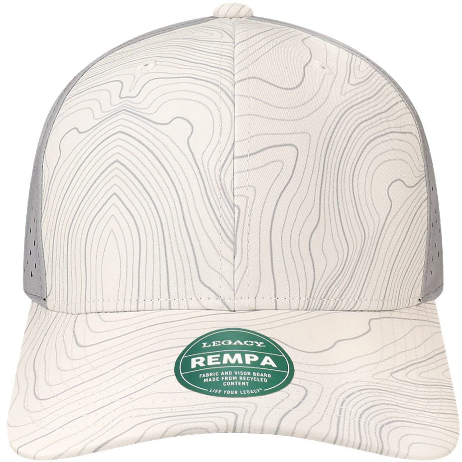 White Grey Topo