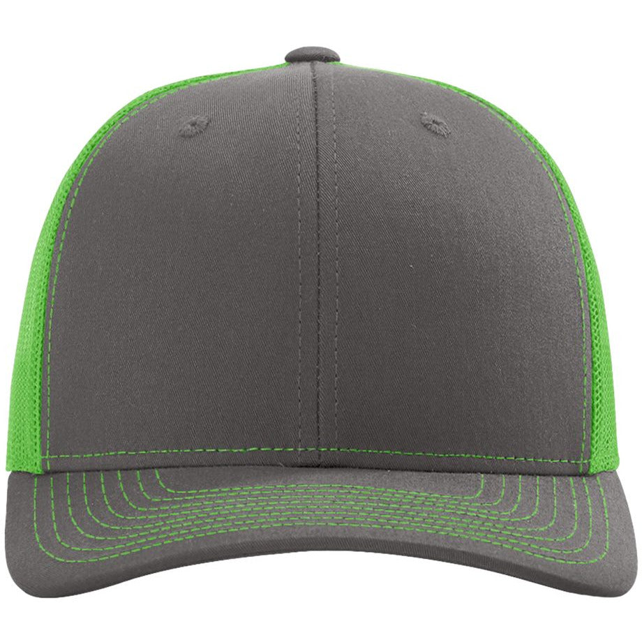 Charcoal/ Neon Green
