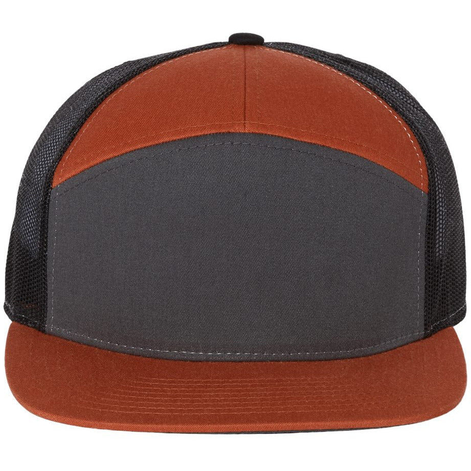 Charcoal/ Burnt Orange/ Black