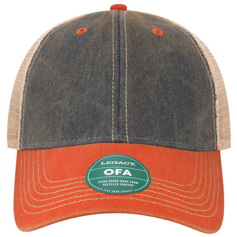 Navy/ Orange/ Khaki