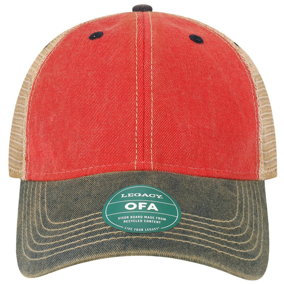 Scarlet Red/ Navy/ Khaki