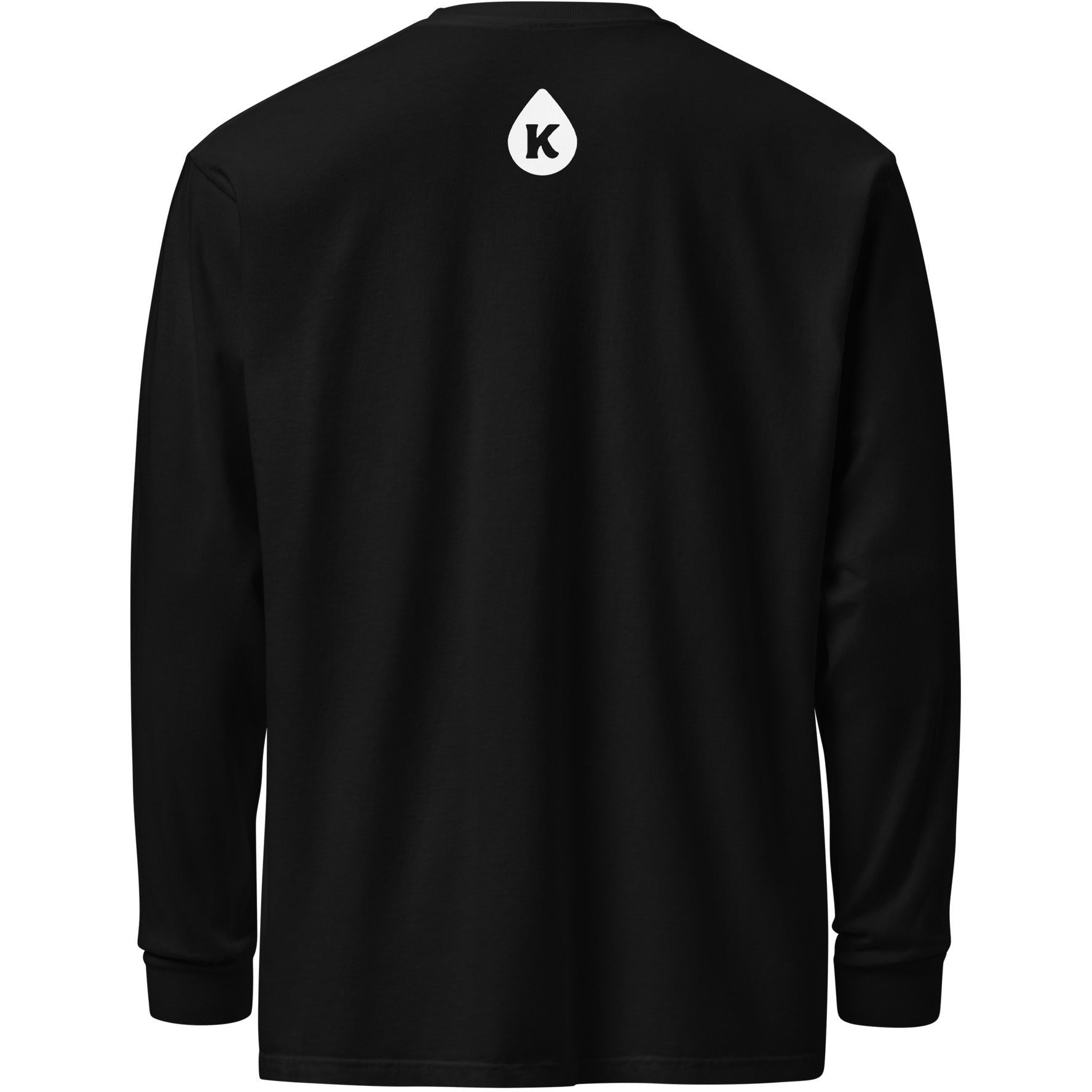 Kanga Tagline Garment-dyed heavyweight long-sleeve shirt