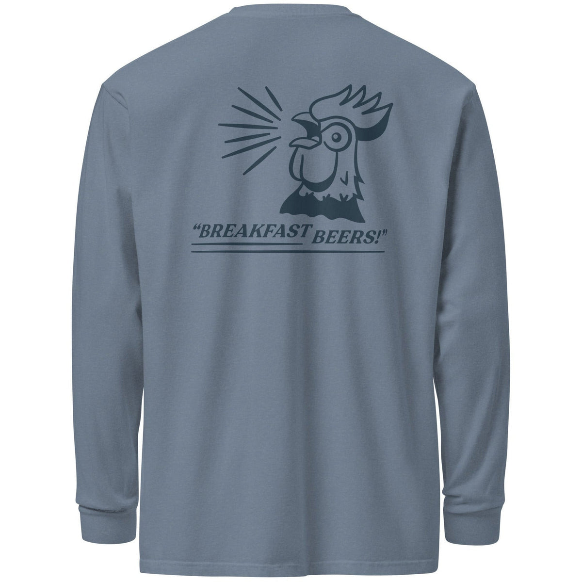 Kanga Wormark Garment-dyed heavyweight long-sleeve shirt