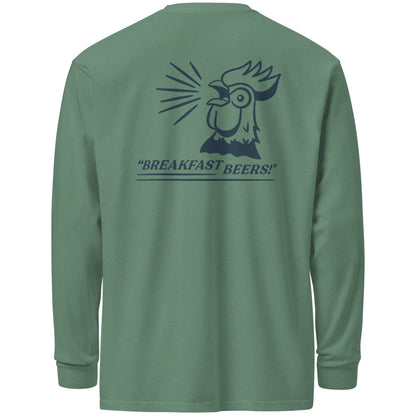 Kanga Wormark Garment-dyed heavyweight long-sleeve shirt