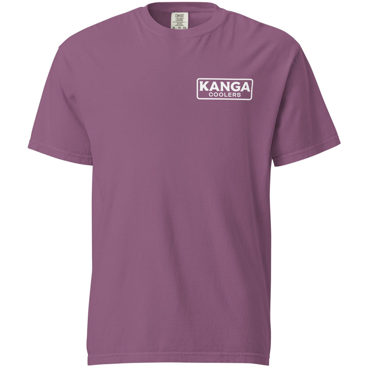 Kanga Tagline Box Unisex garment-dyed heavyweight t-shirt