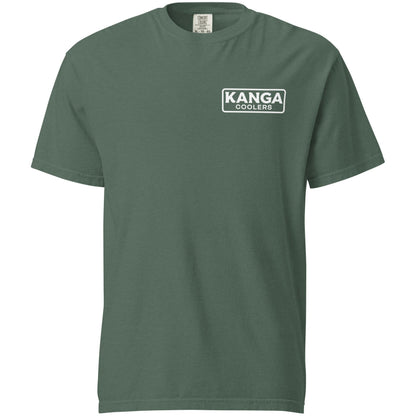 Kanga Tagline Box Unisex garment-dyed heavyweight t-shirt