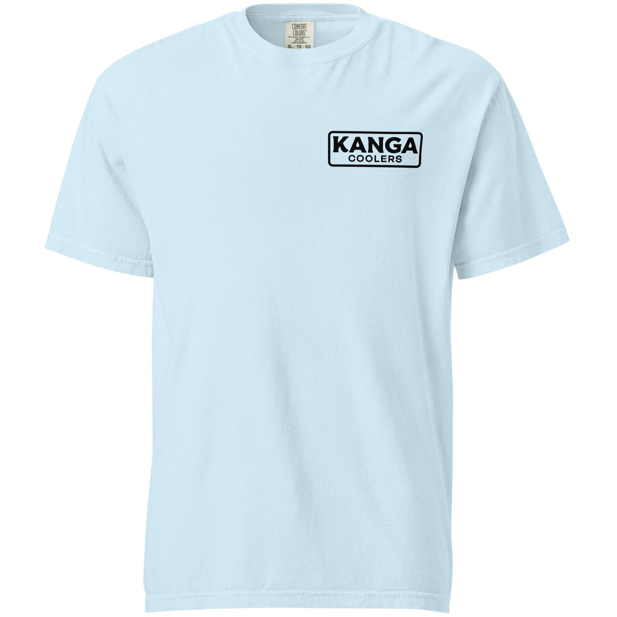 Kanga Tagline Box Unisex garment-dyed heavyweight t-shirt