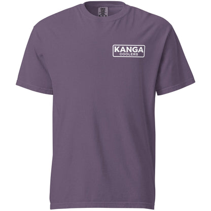 Kanga Tagline Box Unisex garment-dyed heavyweight t-shirt