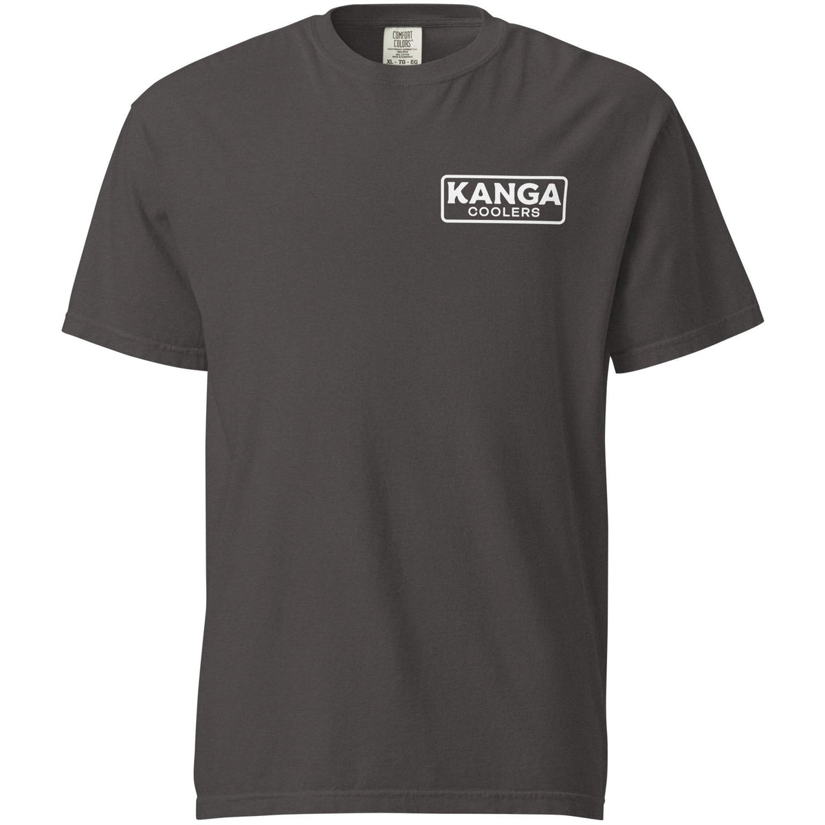 Kanga Tagline Box Unisex garment-dyed heavyweight t-shirt