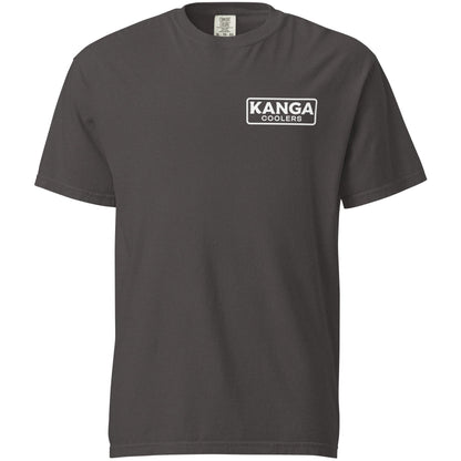 Kanga Tagline Box Unisex garment-dyed heavyweight t-shirt