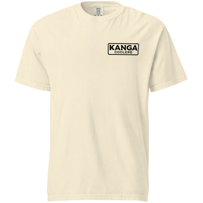Kanga Tagline Box Unisex garment-dyed heavyweight t-shirt