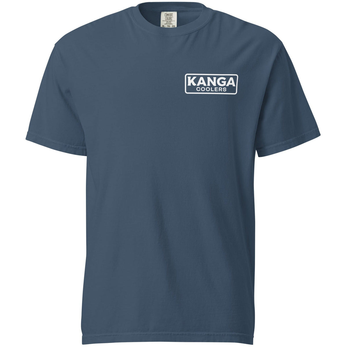 Kanga Tagline Box Unisex garment-dyed heavyweight t-shirt