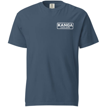 Kanga Tagline Box Unisex garment-dyed heavyweight t-shirt