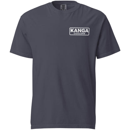 Kanga Tagline Box Unisex garment-dyed heavyweight t-shirt