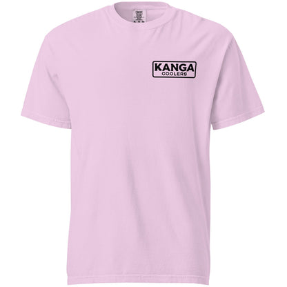 Kanga Tagline Box Unisex garment-dyed heavyweight t-shirt