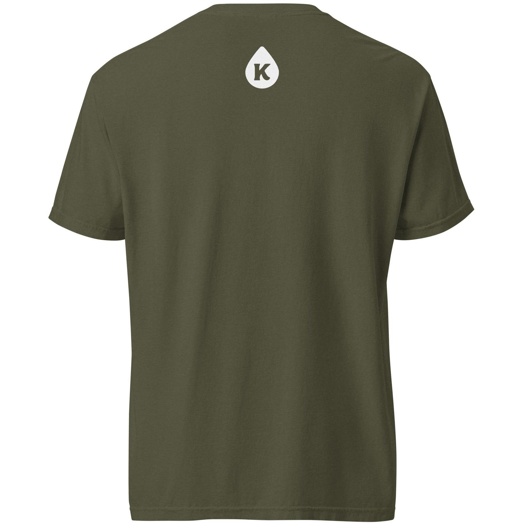 Kanga Tagline Unisex garment-dyed heavyweight t-shirt