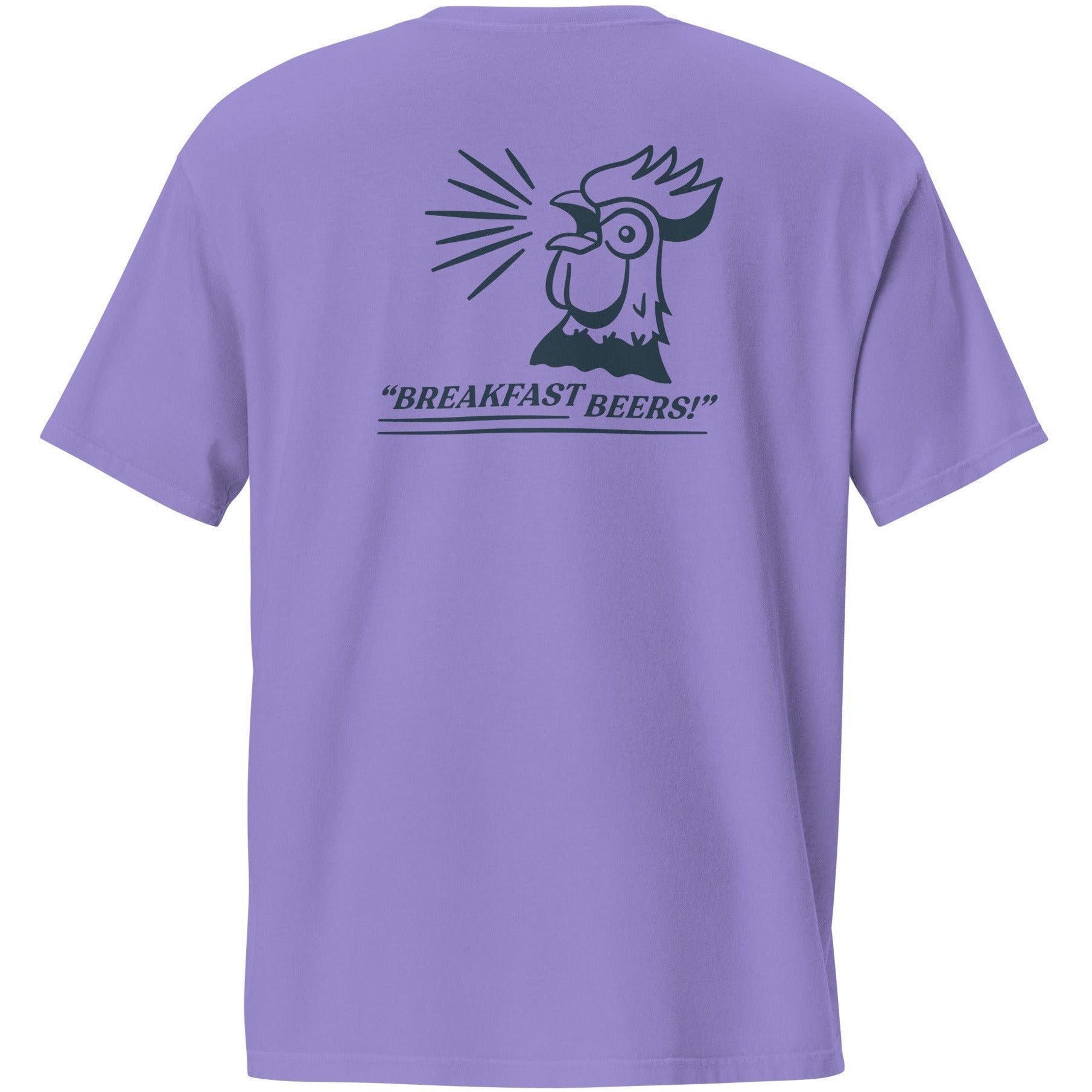 Kanga Wordmark Unisex garment-dyed pocket t-shirt