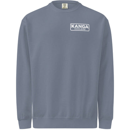 Kanga Tagline Box Unisex garment-dyed sweatshirt