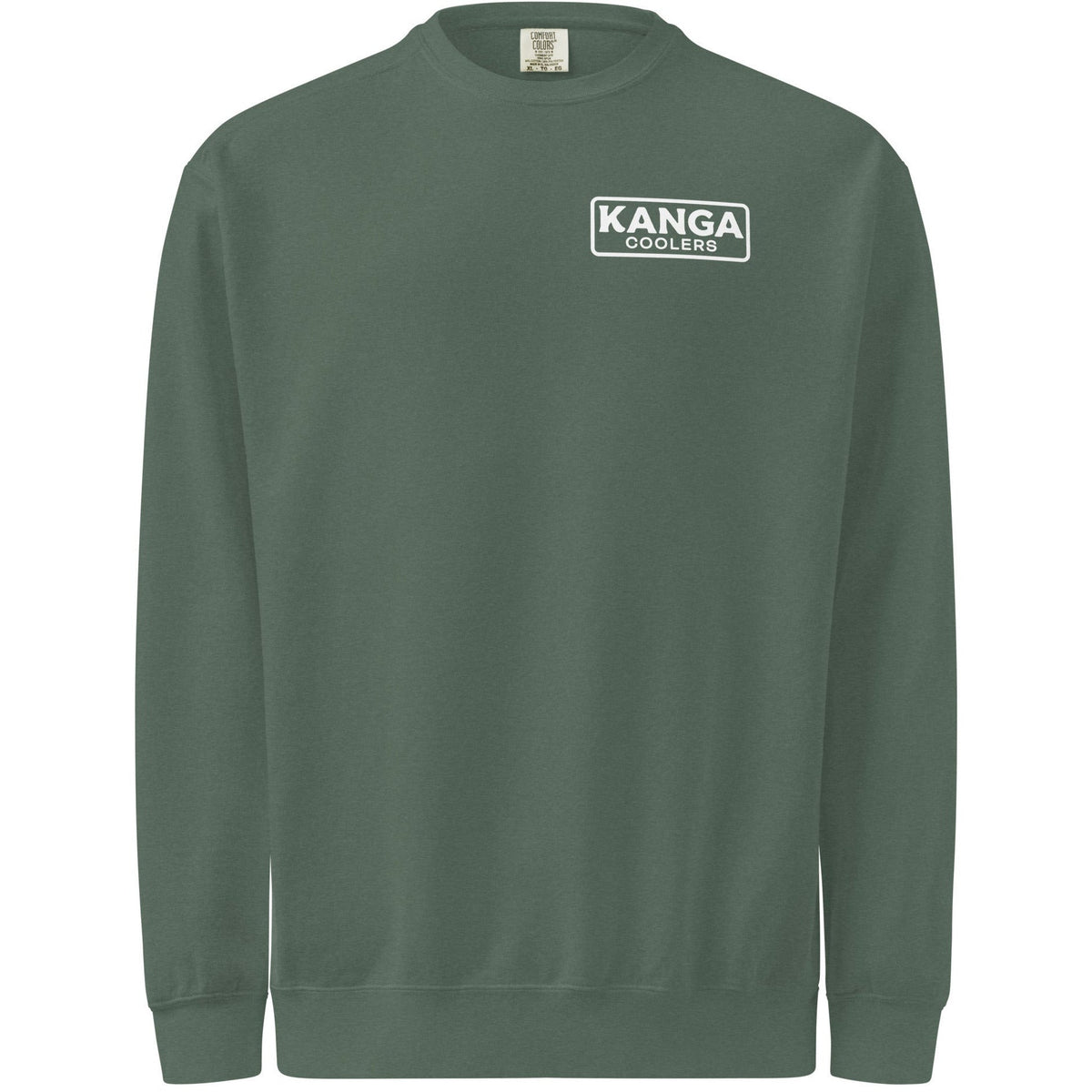 Kanga Tagline Box Unisex garment-dyed sweatshirt