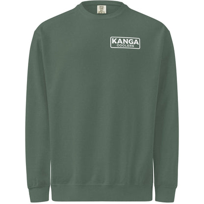 Kanga Tagline Box Unisex garment-dyed sweatshirt