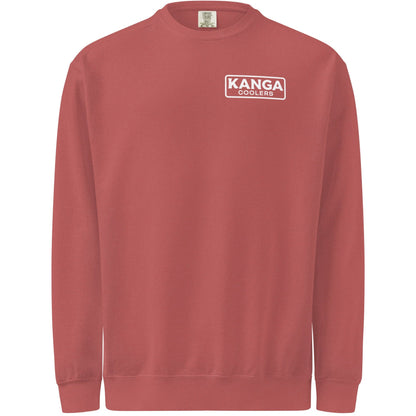 Kanga Tagline Box Unisex garment-dyed sweatshirt