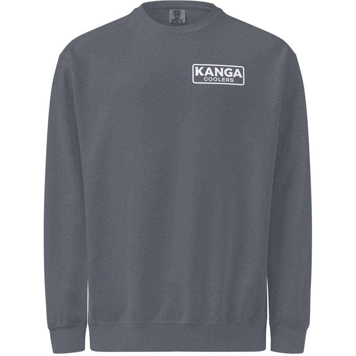 Kanga Tagline Box Unisex garment-dyed sweatshirt