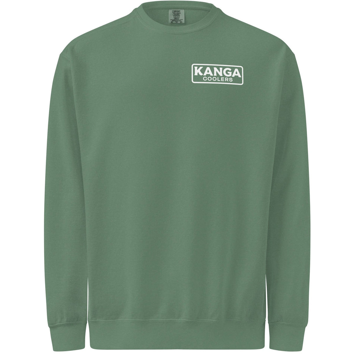 Kanga Tagline Box Unisex garment-dyed sweatshirt