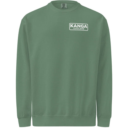 Kanga Tagline Box Unisex garment-dyed sweatshirt