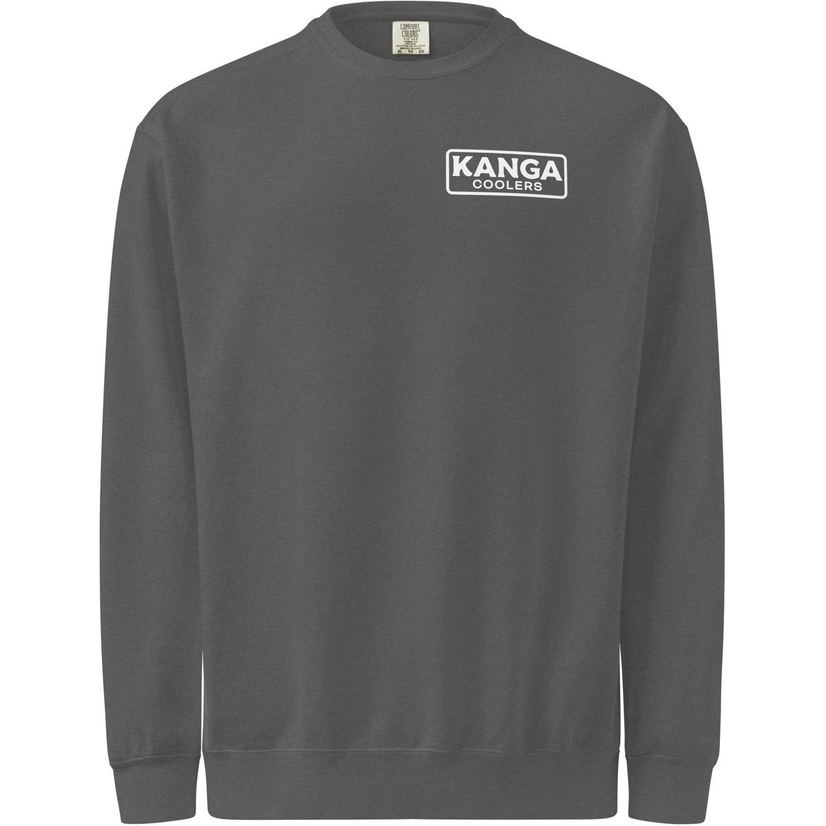 Kanga Tagline Box Unisex garment-dyed sweatshirt