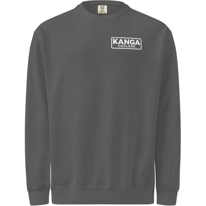 Kanga Tagline Box Unisex garment-dyed sweatshirt